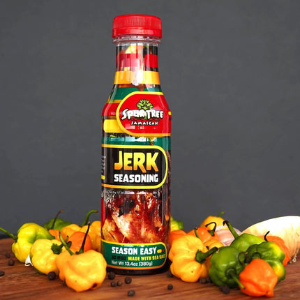 Spur Tree Jamaican Jerk Seasoning – Authentic Caribbean Jerk Seasoning – Jerk Sauce with All-Natural and Fresh Ingredients – Jerk Seasoning Jamaica (9 Lb, 6 Oz)
