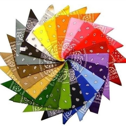 Cashew Flower Paisley Hip Hop Square Scarf