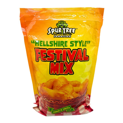 Spur Tree Jamaican Hellshire Style Festival Mix - Seasoned Coating for Crispy Flavor - Frying Magic for Deliciously Easy Meals - 12 Oz (2-Pack)