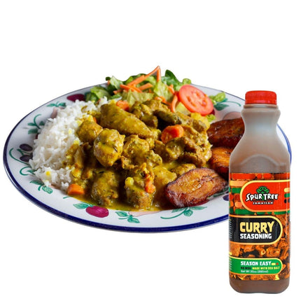 Spur Tree Jamaican Curry Seasoning – Experience Authentic Jamaican Taste – All-Natural And Fresh Ingredients – Curry Seasoning Jamaican – Curry Jamaican (35 Oz)