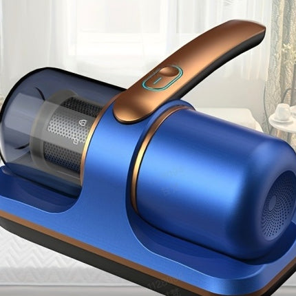 Portable Vacuum Powerful Bed Vacuum Cleaner Rechargeable Portable Vacuum For Pet Hair Carpets Floors Blue Household Cleaning Supplies