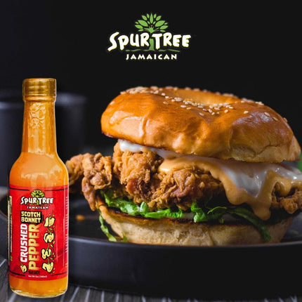 Spur Tree Jamaican Scotch Bonnet Pepper Sauce – Scotch Bonnet Hot Sauce for an Authentic Jamaican Experience – Scotch Bonnet Peppers to Spice Up Your Dish (5 Oz, 3 Pack)
