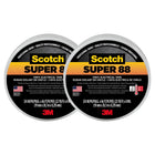 3M Scotch Super 88 Vinyl Electrical Tape, -18 to 105 Degree C, 10000 mV Dielectric Strength, 66' Length x 3/4