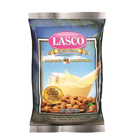 LASCO Soy Food Drink,pack of 3 Almond 4.2 oz each