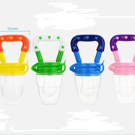 New Baby Silicone Pacifier, Encapsulated To Soothe Complementary Food Feeding Artifact