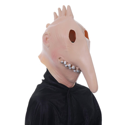 Halloween Devil Mask Trick Adam And Barbara