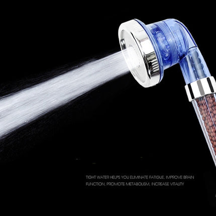 Pressurized Negative Ion Three-speed Shower Head