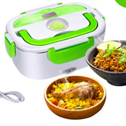 Electric lunch box food grade plastic 110v 220v plug in lunch box household appliances gift