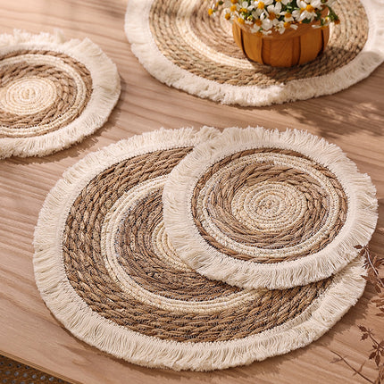 Tassel Grass Insulated Dining Table Mat