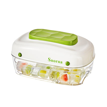 Pressing Ice Cube Film Easily Removable Mold Food Grade Ice Tray With Lid