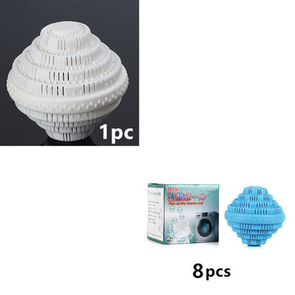 Reusable Eco Natural Magic Laundry Ball No Detergent Wash Wizard Style Washing Machine Plastic Balls