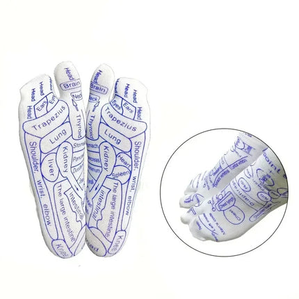 Massage Relieve Tired Feet Socks Acupressure Foot Massager Reflexology Socks Foot Point Sock Foot Point Tool Physiotherapy Sock