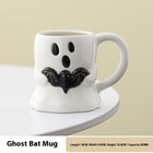 Cute Ghost Pumpkin Mug Halloween Ceramic Cup
