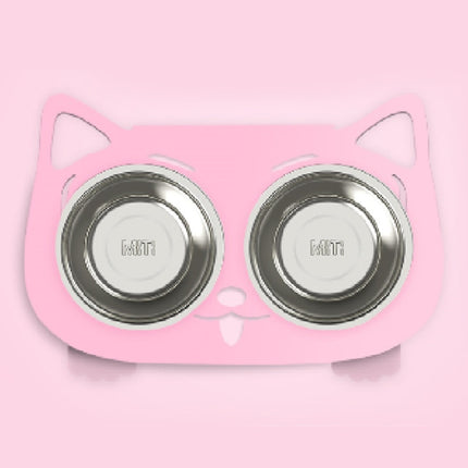 Anti-falling Cat Dog Feeding Water Bowl