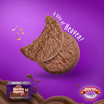 Devon Chocolate Digestive (12 Pk)