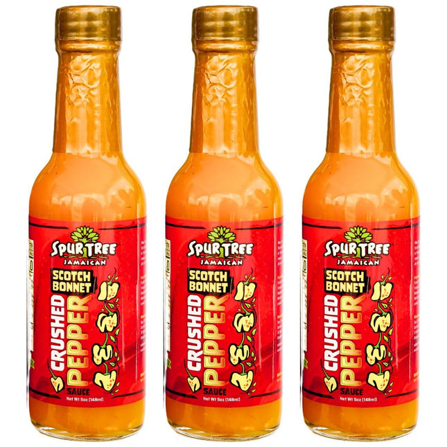 Spur Tree Jamaican Scotch Bonnet Pepper Sauce – Scotch Bonnet Hot Sauce for an Authentic Jamaican Experience – Scotch Bonnet Peppers to Spice Up Your Dish (5 Oz, 3 Pack)