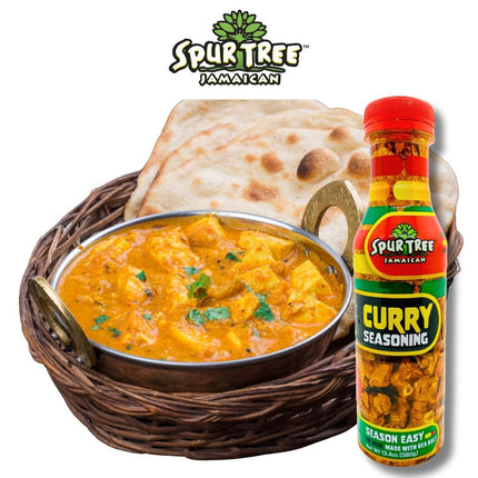 Spur Tree Jamaican Curry Seasoning – Experience Authentic Jamaican Taste – All-Natural And Fresh Ingredients – Curry Seasoning Jamaican – Curry Jamaican (35 Oz)