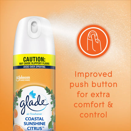 Glade Air Freshener Room Spray, Clean Linen, 8.3 oz, 6 Count