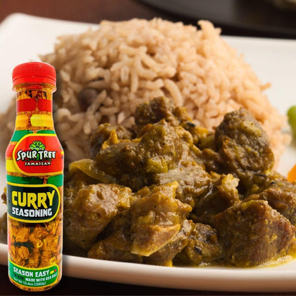 Spur Tree Jamaican Curry Seasoning – Experience Authentic Jamaican Taste – All-Natural And Fresh Ingredients – Curry Seasoning Jamaican – Curry Jamaican (35 Oz)