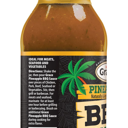 Grace Jamaican Style Jerk BBQ 16oz - 2 Pack Jamaican Jerk Seasoning, Marinade & Dipping Sauce - Best Hot Barbecue Sauce -