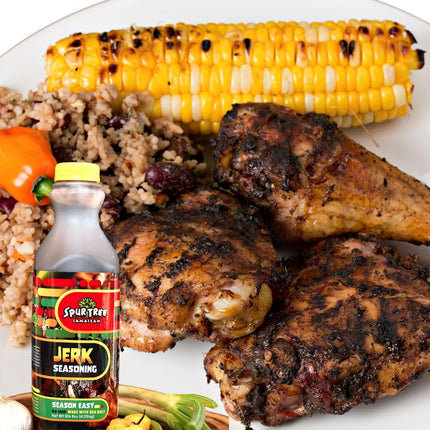 Spur Tree Jamaican Jerk Seasoning – Authentic Caribbean Jerk Seasoning – Jerk Sauce with All-Natural and Fresh Ingredients – Jerk Seasoning Jamaica (9 Lb, 6 Oz)
