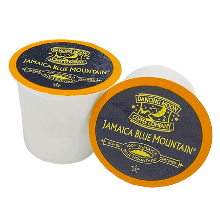 Dancing Moon Brand, 100% Pure Jamaica Blue Mountain Coffee Pods - for Keurig KCup Brewers, Medium Roast