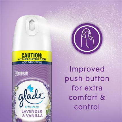 Glade Air Freshener Room Spray, Clean Linen, 8.3 oz, 6 Count