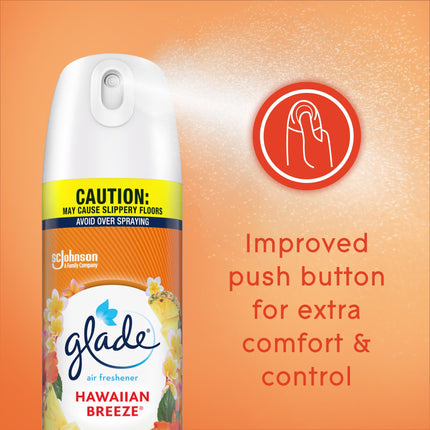 Glade Air Freshener Room Spray, Clean Linen, 8.3 oz, 6 Count