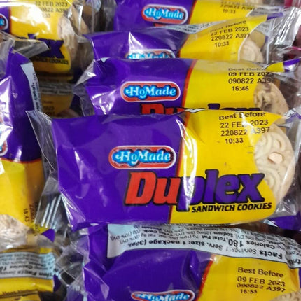 Jamaican Homade Biscuits (Duplex, Ginger Biscuits, Tea Biscuit) 6 Pack (Jamaican Ginger Homade Biscuits)