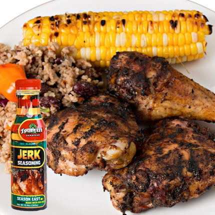 Spur Tree Jamaican Jerk Seasoning – Authentic Caribbean Jerk Seasoning – Jerk Sauce with All-Natural and Fresh Ingredients – Jerk Seasoning Jamaica (9 Lb, 6 Oz)