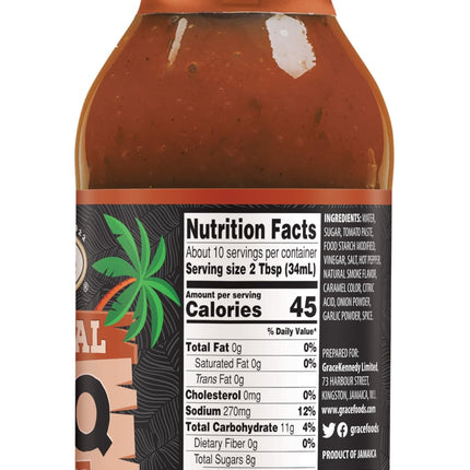 Grace Jamaican Style Jerk BBQ 16oz - 2 Pack Jamaican Jerk Seasoning, Marinade & Dipping Sauce - Best Hot Barbecue Sauce -