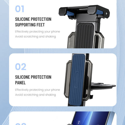 Car Mounted CD Hole Tablet Universal Phone Holder