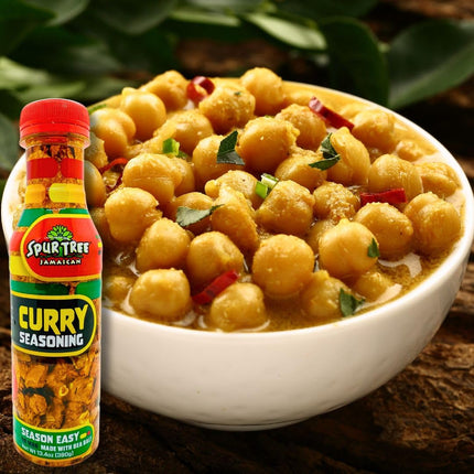 Spur Tree Jamaican Curry Seasoning – Experience Authentic Jamaican Taste – All-Natural And Fresh Ingredients – Curry Seasoning Jamaican – Curry Jamaican (35 Oz)