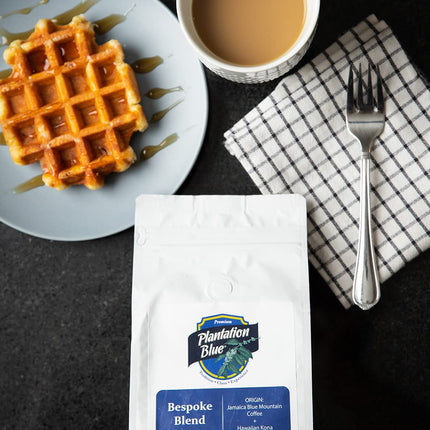 PREMIUM PLANTATION BLUE TRADITION CLASS EXPERIENCE 100% Jamaica Blue Mountain Coffee Medium Roasted and Ground (16oz)