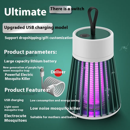 Electric Shock Mosquito Killing Lamp Indoor Outdoor Camping Mosquito Killer