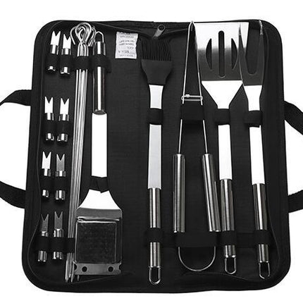 10 pieces of bbq barbecue tools outdoor baking utensils