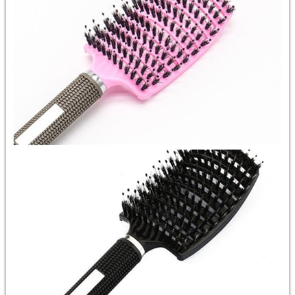 Hairbrush Anti Klit Brushy Haarborstel Women Detangler Hair Brush Bristle Nylon Scalp Massage  Teaser Hair Brush Comb