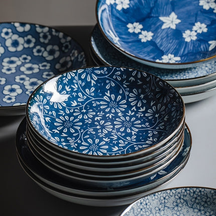 Japanese ceramic tableware set