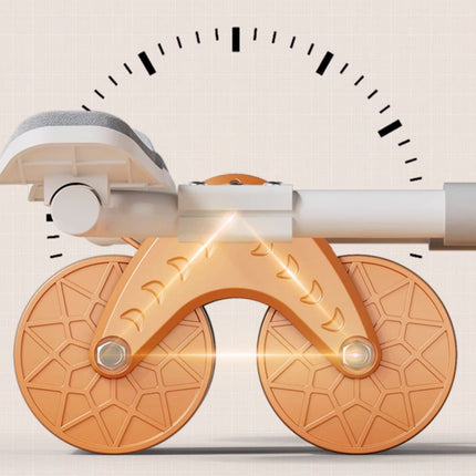 Male And Female Household 2 In 1 Exercise Belly Wheel Indoor Fitness Sports