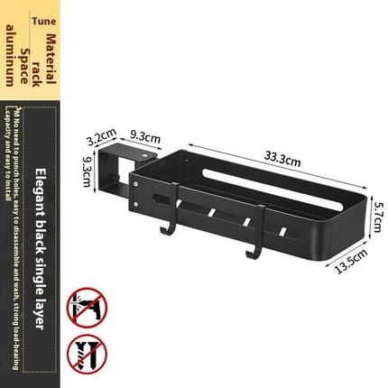 Kitchen Punch-free Multi-functional Storage Space-saving