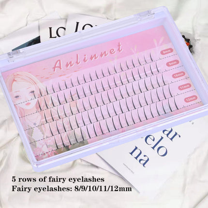 Single Cluster Natural Realistic Hybrid Eyelashes