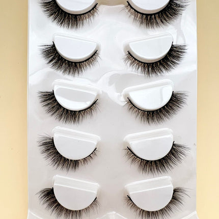 Mink Eyelashes Eye Tail Lengthening Natural Eyelashes Flat False