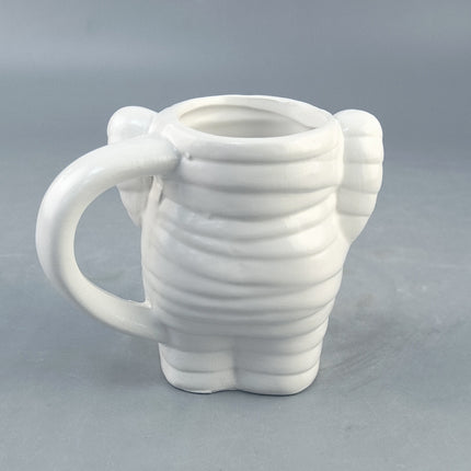 Halloween Mummy Ghost Shape Ceramic Mug