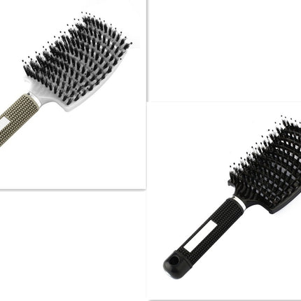 Hairbrush Anti Klit Brushy Haarborstel Women Detangler Hair Brush Bristle Nylon Scalp Massage  Teaser Hair Brush Comb