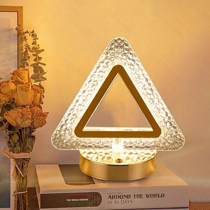 Star Moon Charging Touch Touch Small Night-light Table Lamp