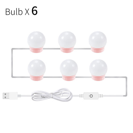 USB Touch Switch LED Mirror Light Bulb