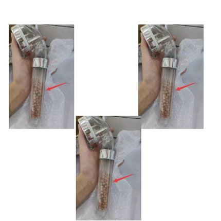 Pressurized Negative Ion Three-speed Shower Head