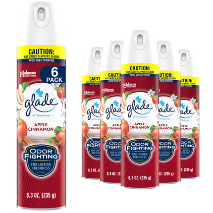 Glade Air Freshener Room Spray, Clean Linen, 8.3 oz, 6 Count