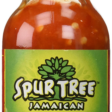Spur Tree Crushed Red Pepper Sauce – Organic Crushed Red Pepper Sauce for an Authentic Jamaican Experience – Organic Red Pepper Sauce to Spice Up Your Dish (5 Oz, 2 Pack)