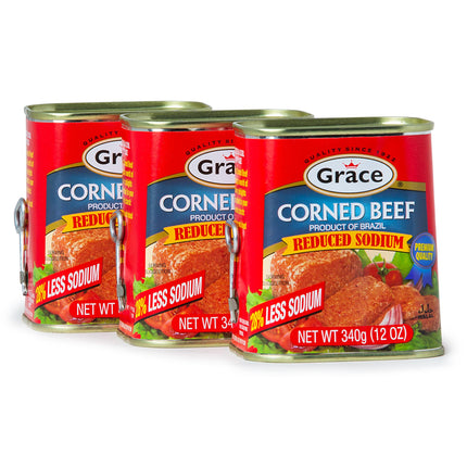 Grace Corned Beef Canned 12oz (3 Pack)